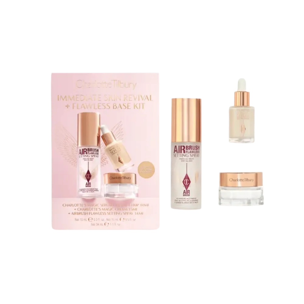 Charlotte Tilbury Immediate Skin Revival + Flawless Base Kit