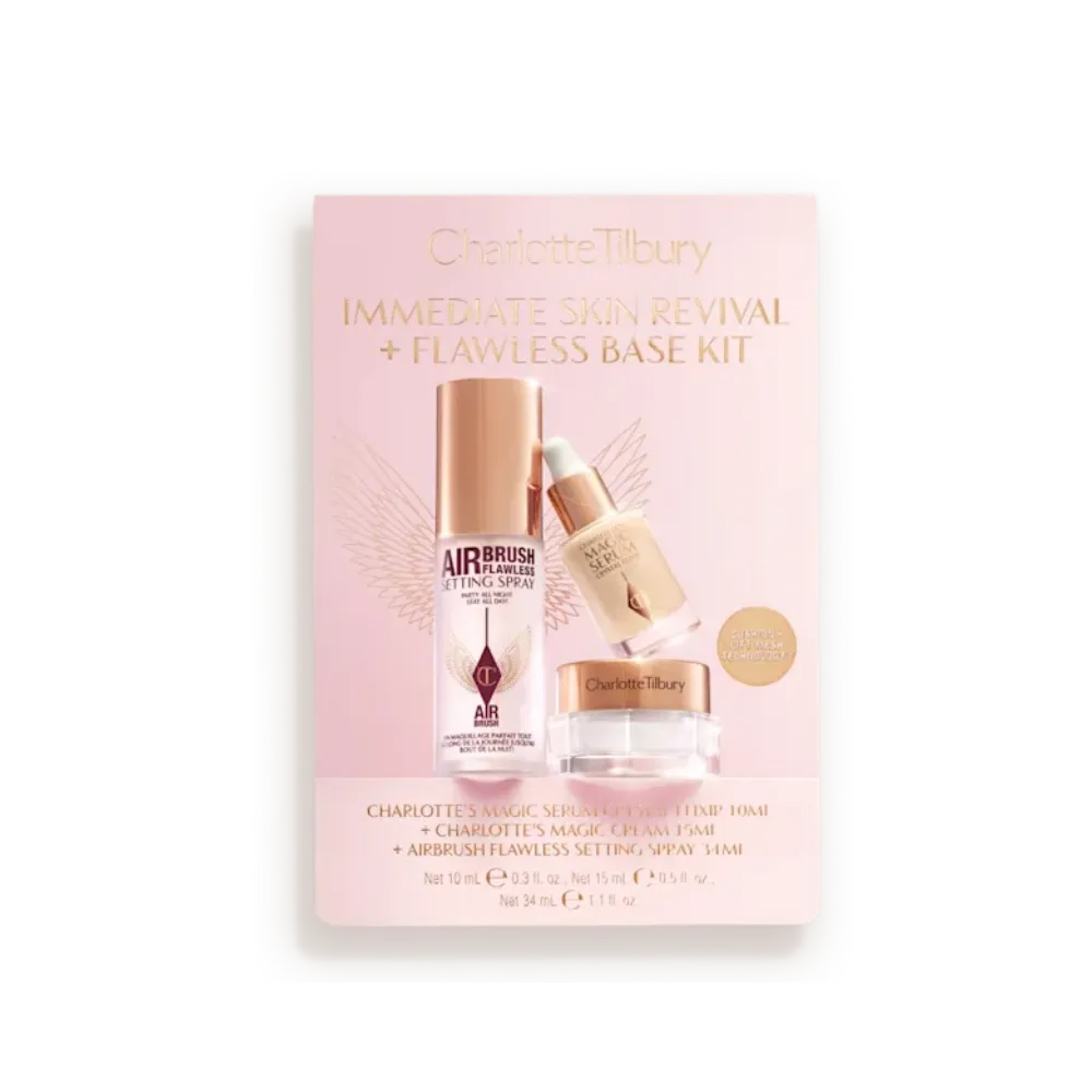 Charlotte Tilbury Immediate Skin Revival + Flawless Base Kit