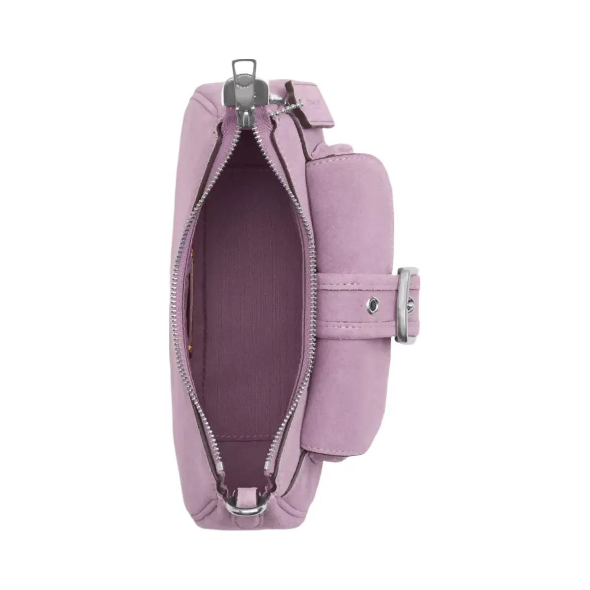 Coach Ashton Mini Shoulder Bag in Silver Light Violet