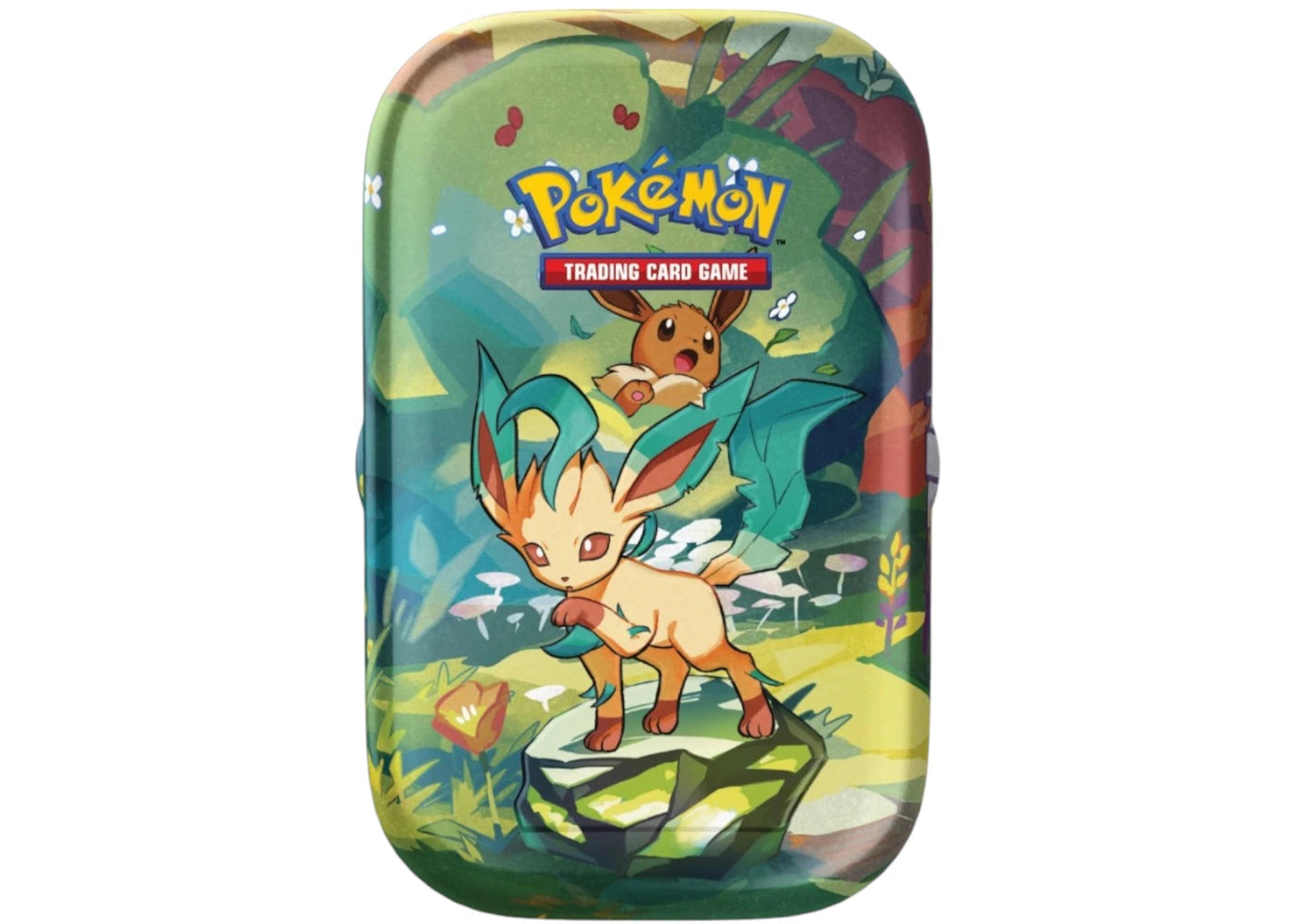 2025 Pokemon Scarlet Violet Prismatic Evolutions Leafeon Tin