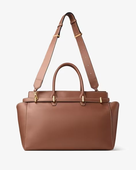 Jimmy Choo Diamond Belted Top Handle Bag