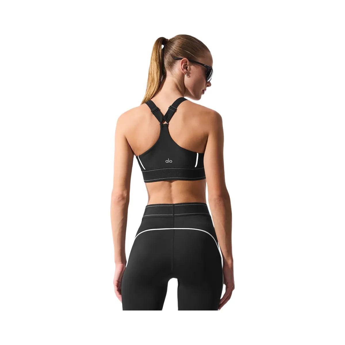 Alo Women's Airlift Suit Up Bra - Black/White