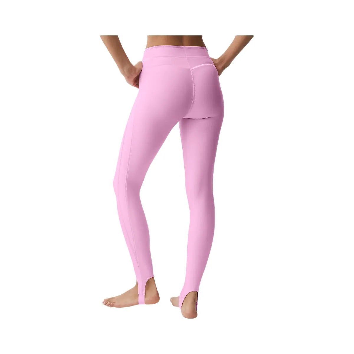 Alo Women's Airlift High-Waist Love Language Stirrup Legging - Candy Heart Pink