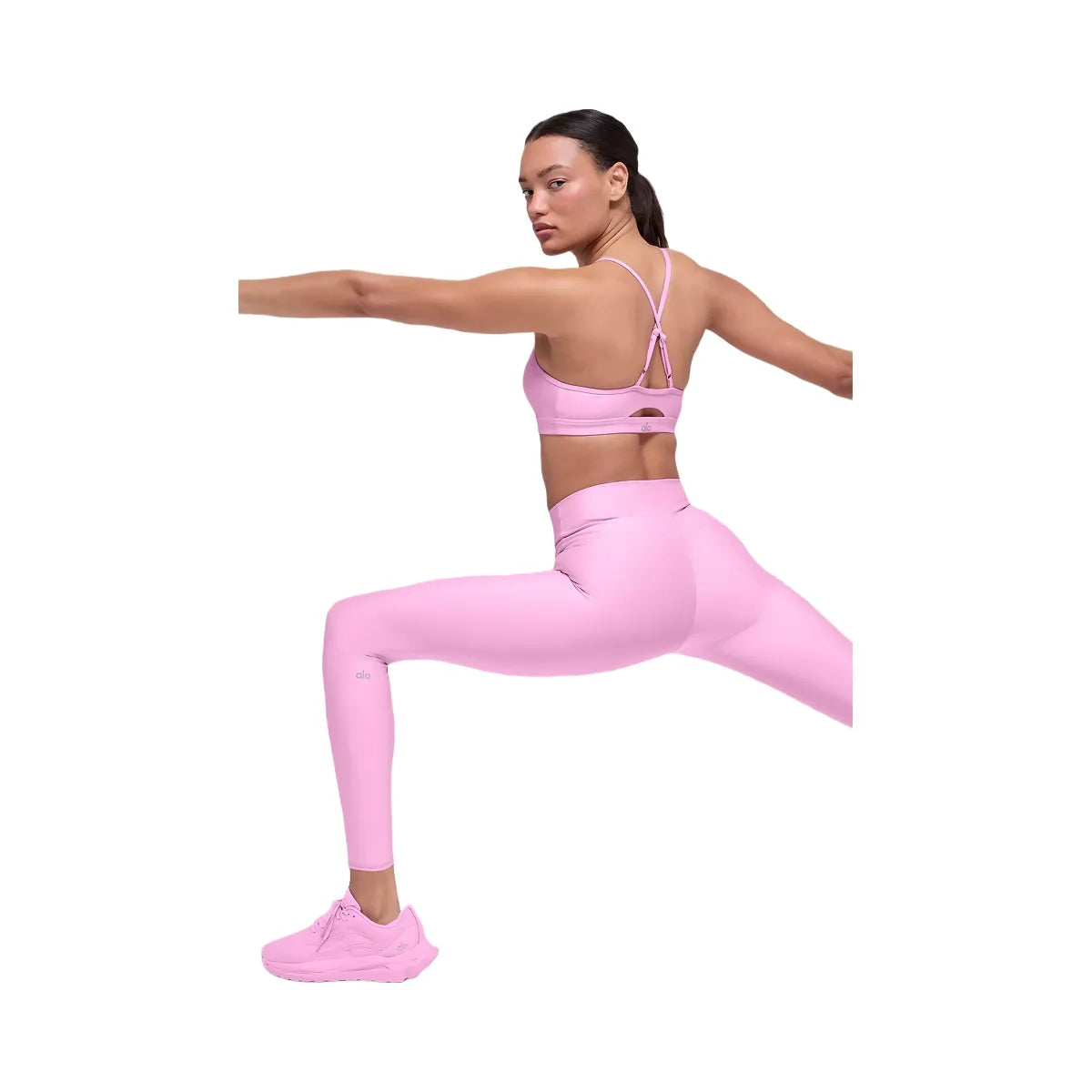 Alo Women's High-Waist Airlift Legging - Candy Heart Pink