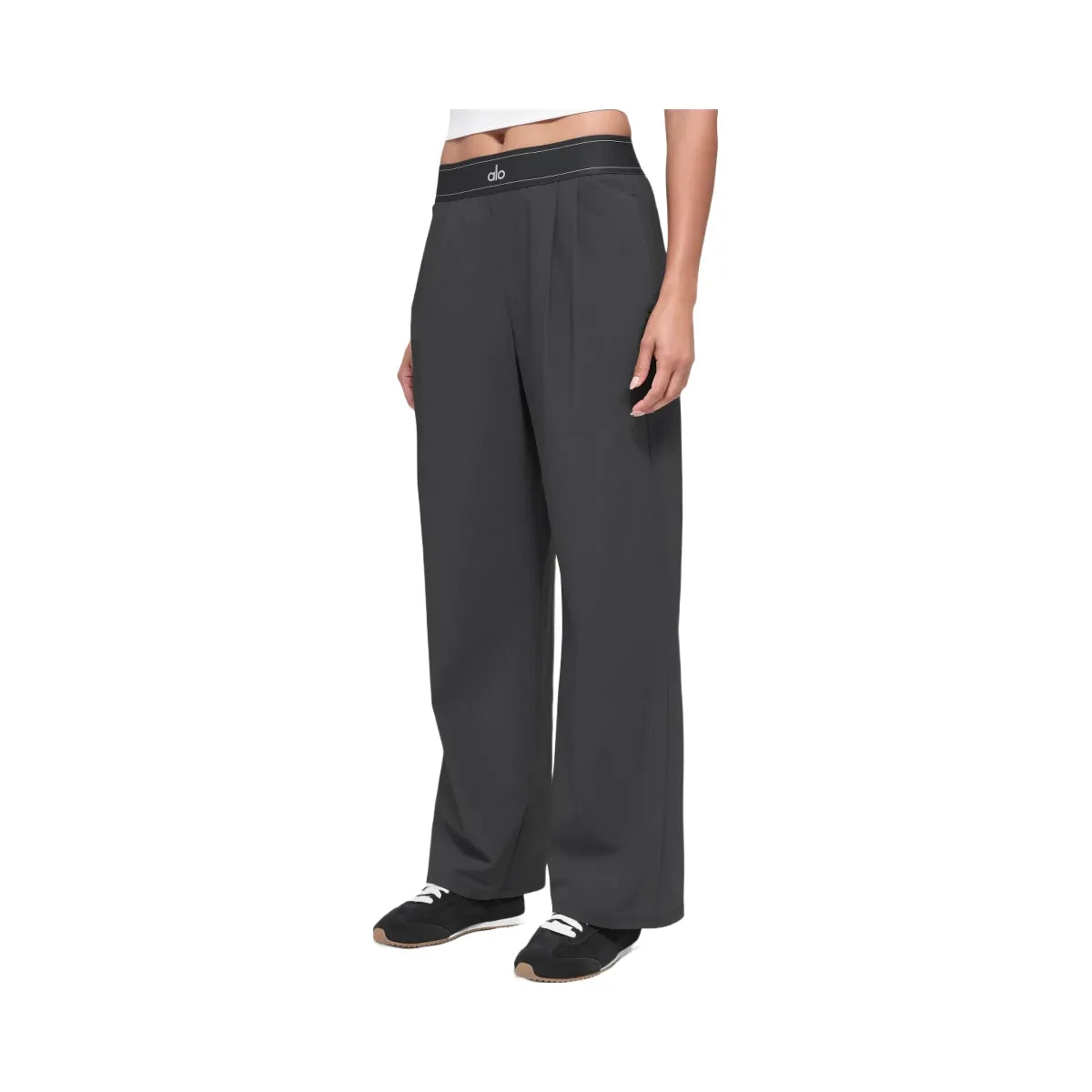 Alo Women's Suit Up Trouser (Regular) - Anthracite