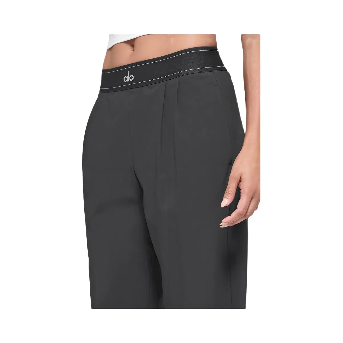 Alo Women's Suit Up Trouser (Regular) - Anthracite