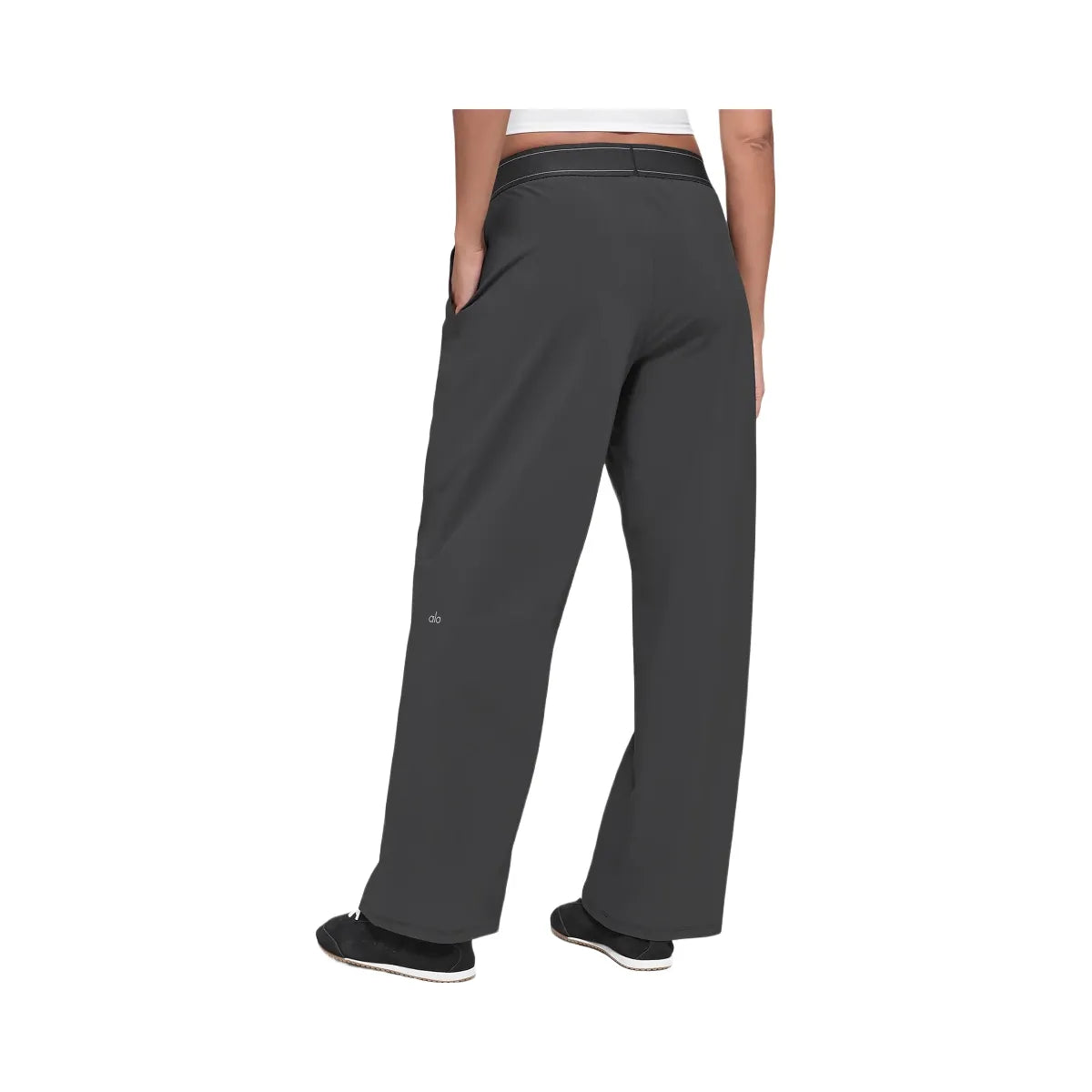 Alo Women's Suit Up Trouser (Regular) - Anthracite