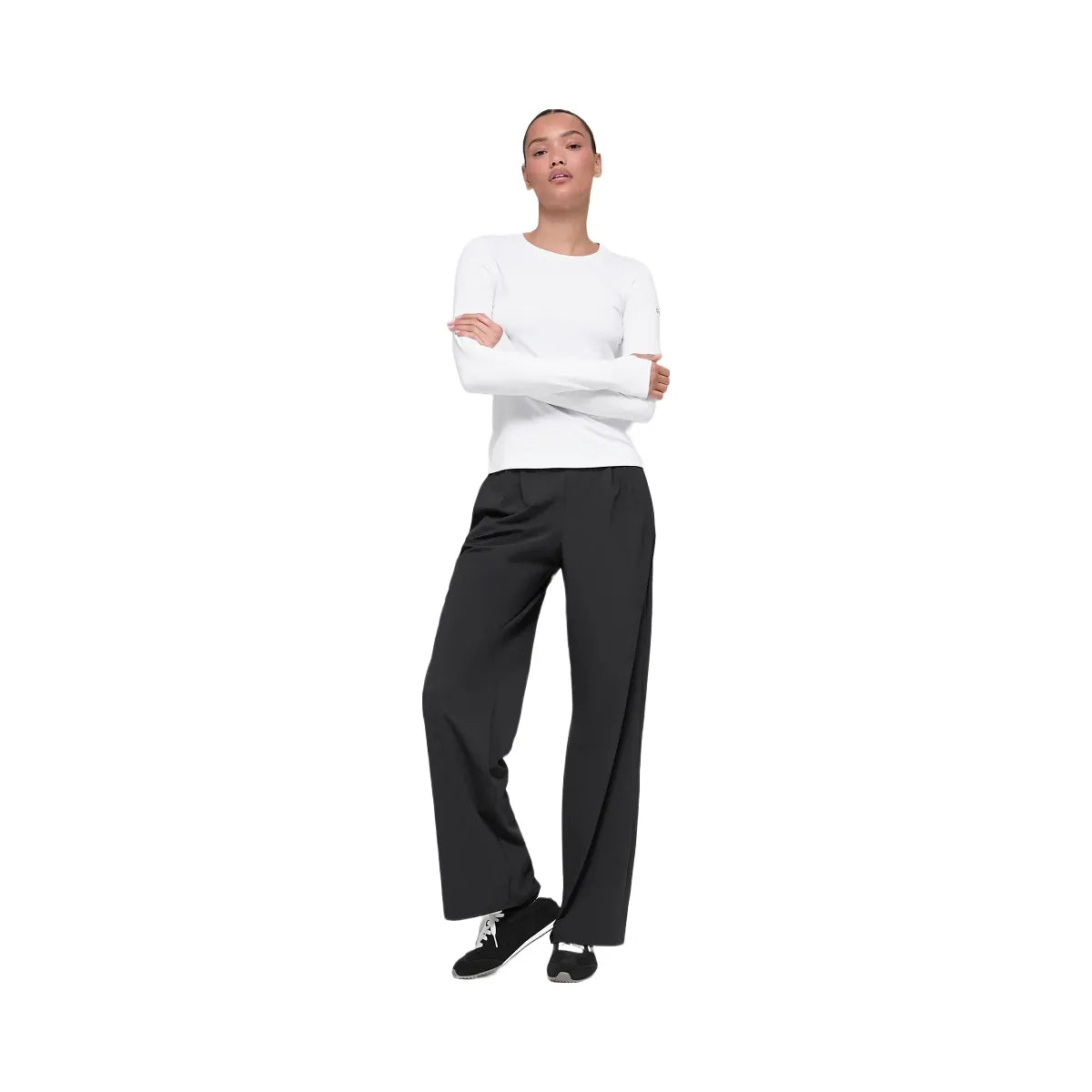 Alo Women's Suit Up Trouser (Long) - Black