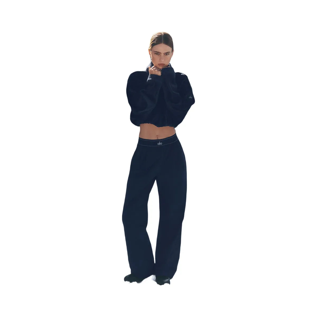 Alo Women's Suit Up Trouser (Regular) - Navy