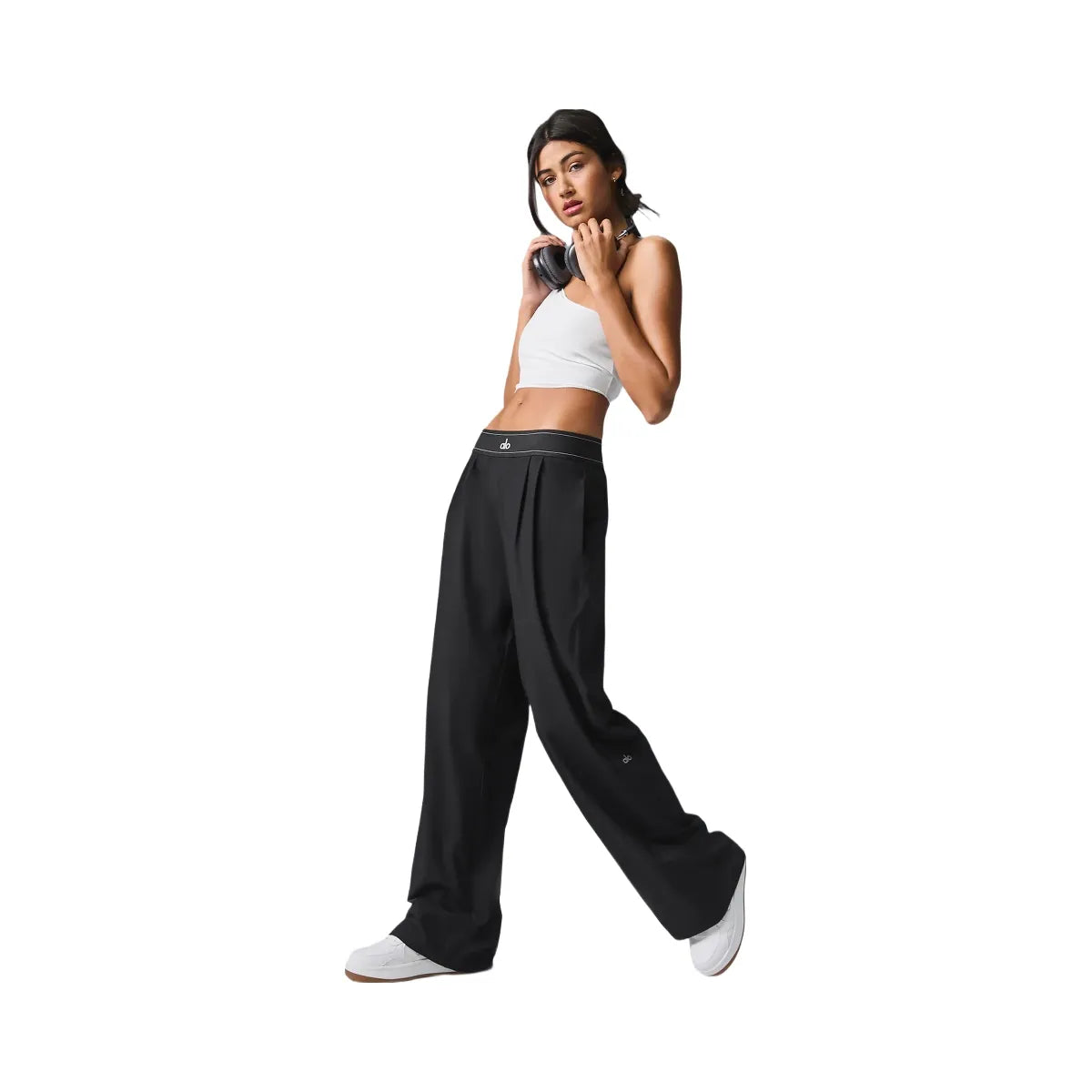 Alo Women's Suit Up Trouser (Regular) - Black