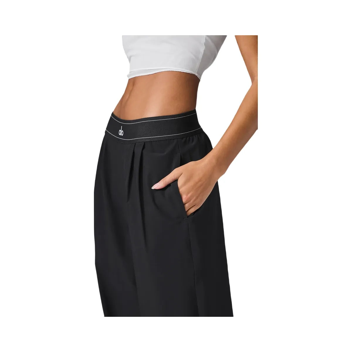 Alo Women's Suit Up Trouser (Regular) - Black