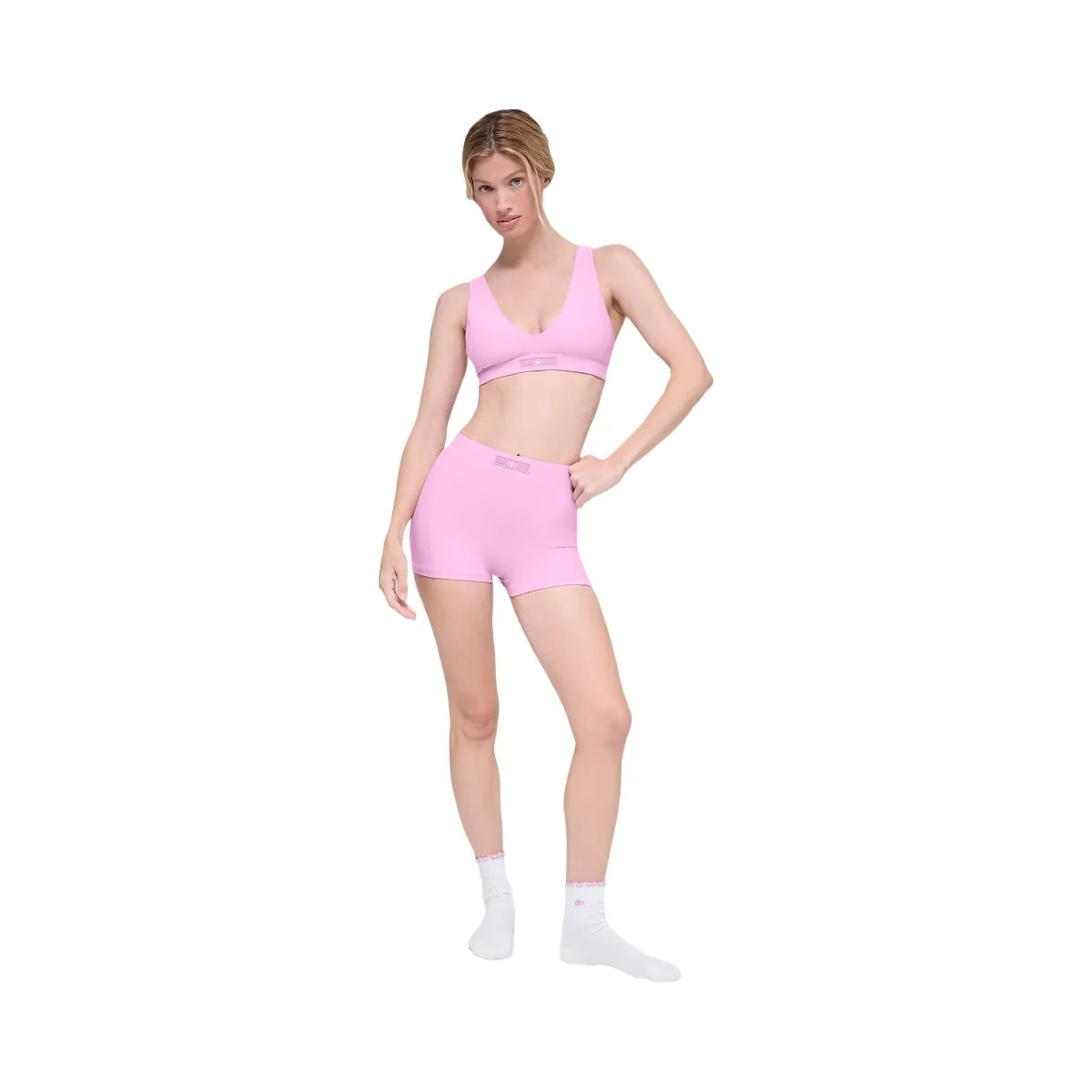 Alo Women's soft Sincere Bra - Candy Heart Pink