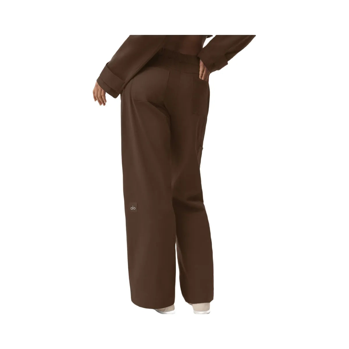 Alo Women's High Road Straight Leg Pant - Espresso