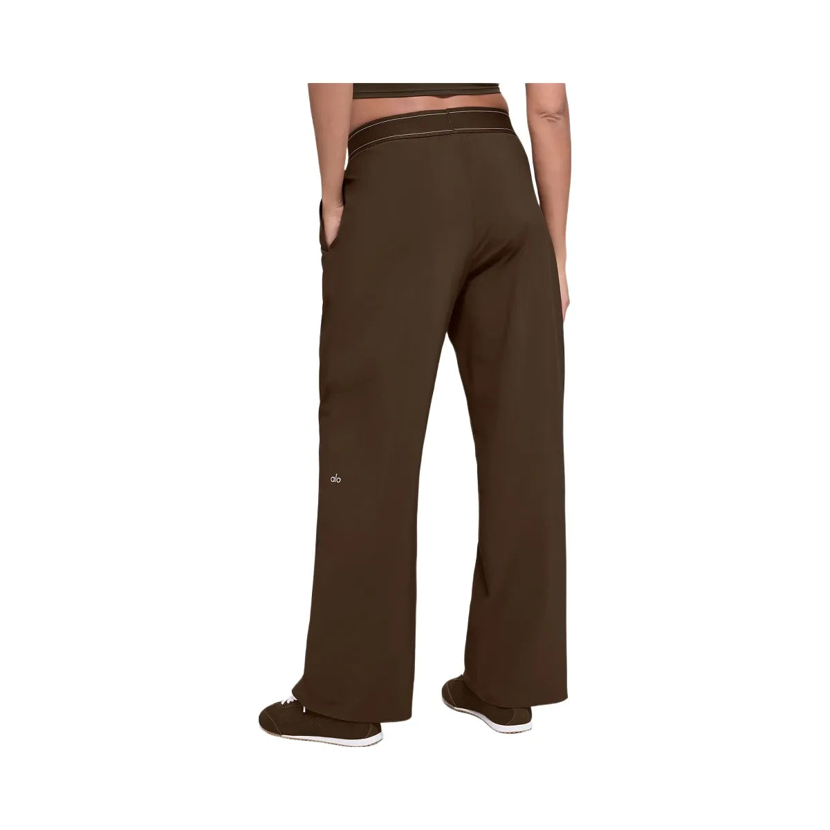 Alo Women's Suit Up Trouser (Regular) - Espresso