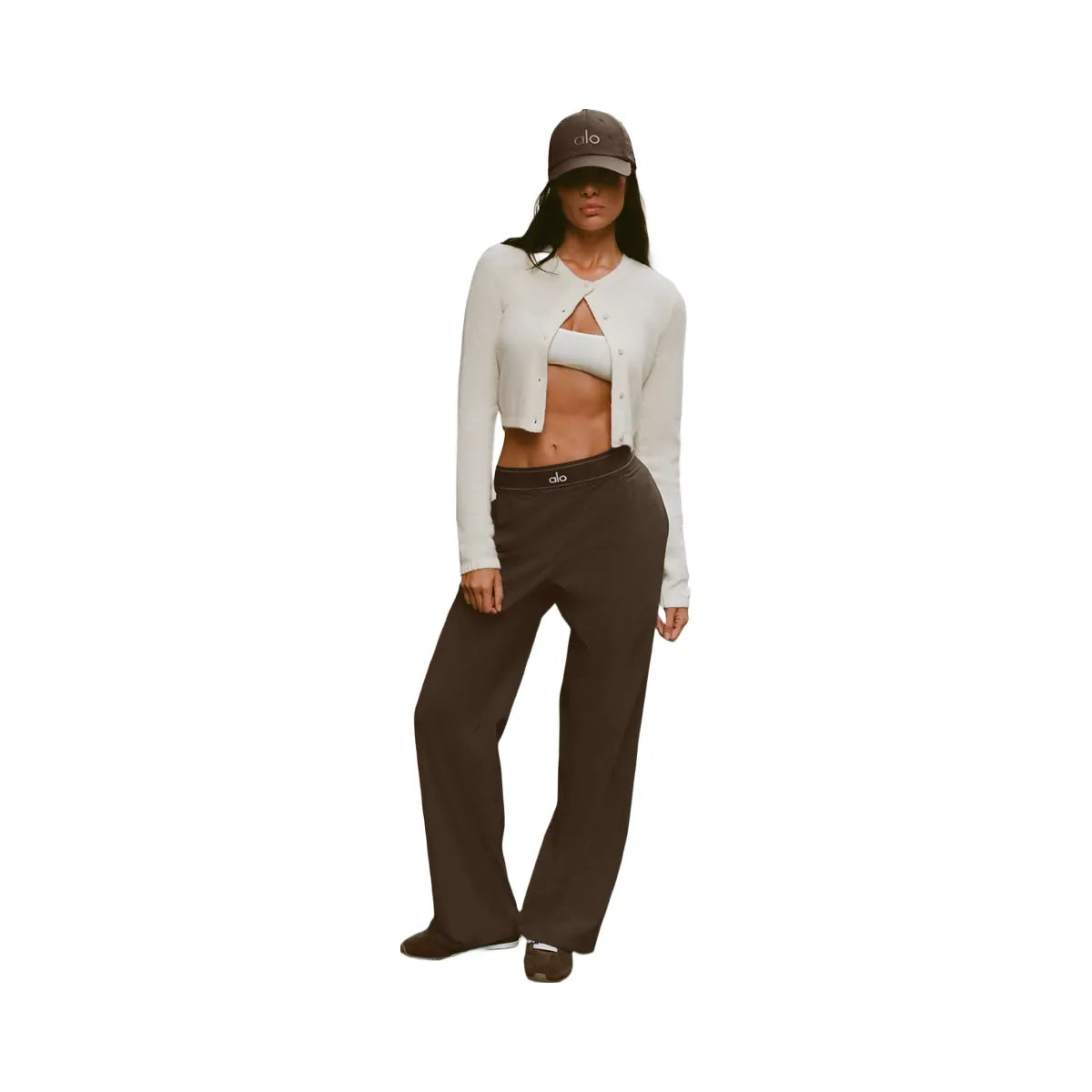 Alo Women's Suit Up Trouser (Regular) - Espresso