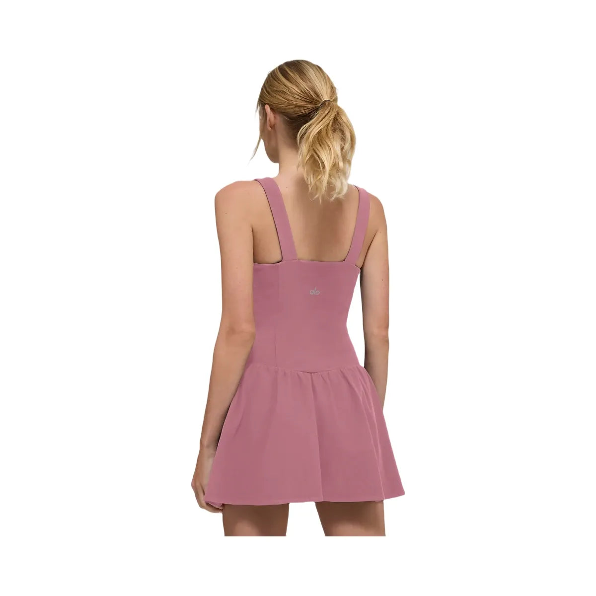 Alo Women's Alosoft Break Point Tennis Dress - Pink Wild Rose
