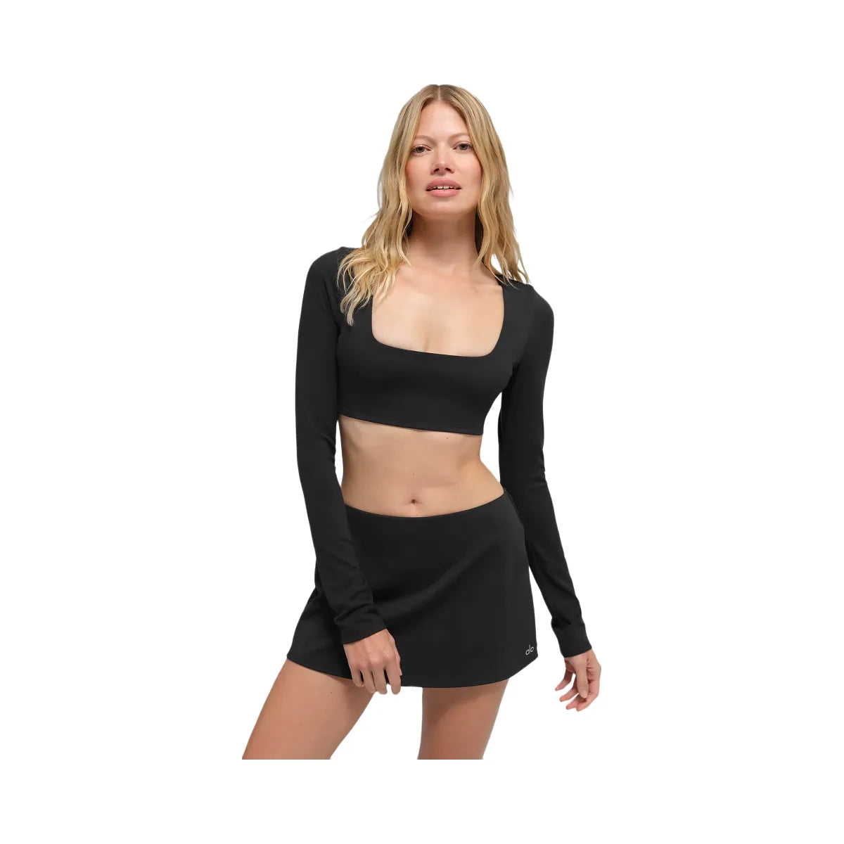 Alo Women's ALO Softsculpt Precision Mini Skirt - Black