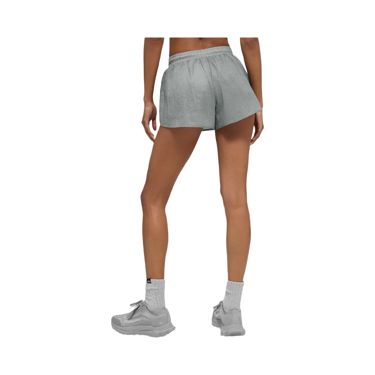 Alo Women's Game Time Short - Lunar Grey