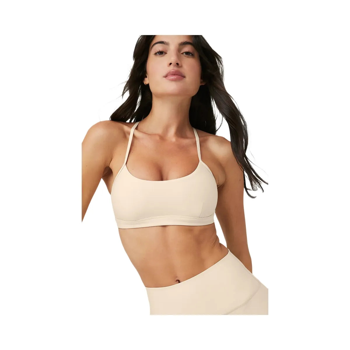 Alo Women's Airlift Intrigue Bra - Macadamia
