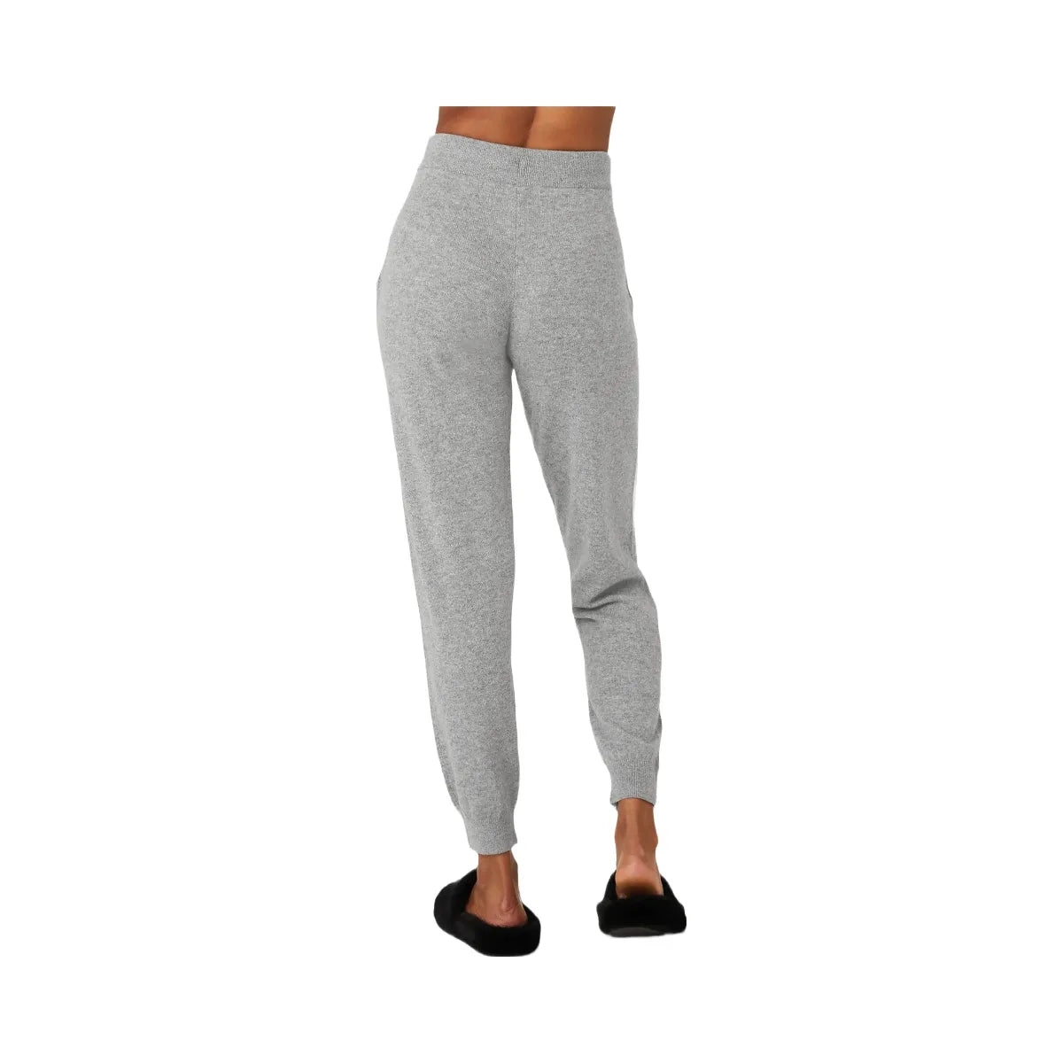 Alo Women's High-Waist Cashmere Jet Set Pant - Dove Grey Heather