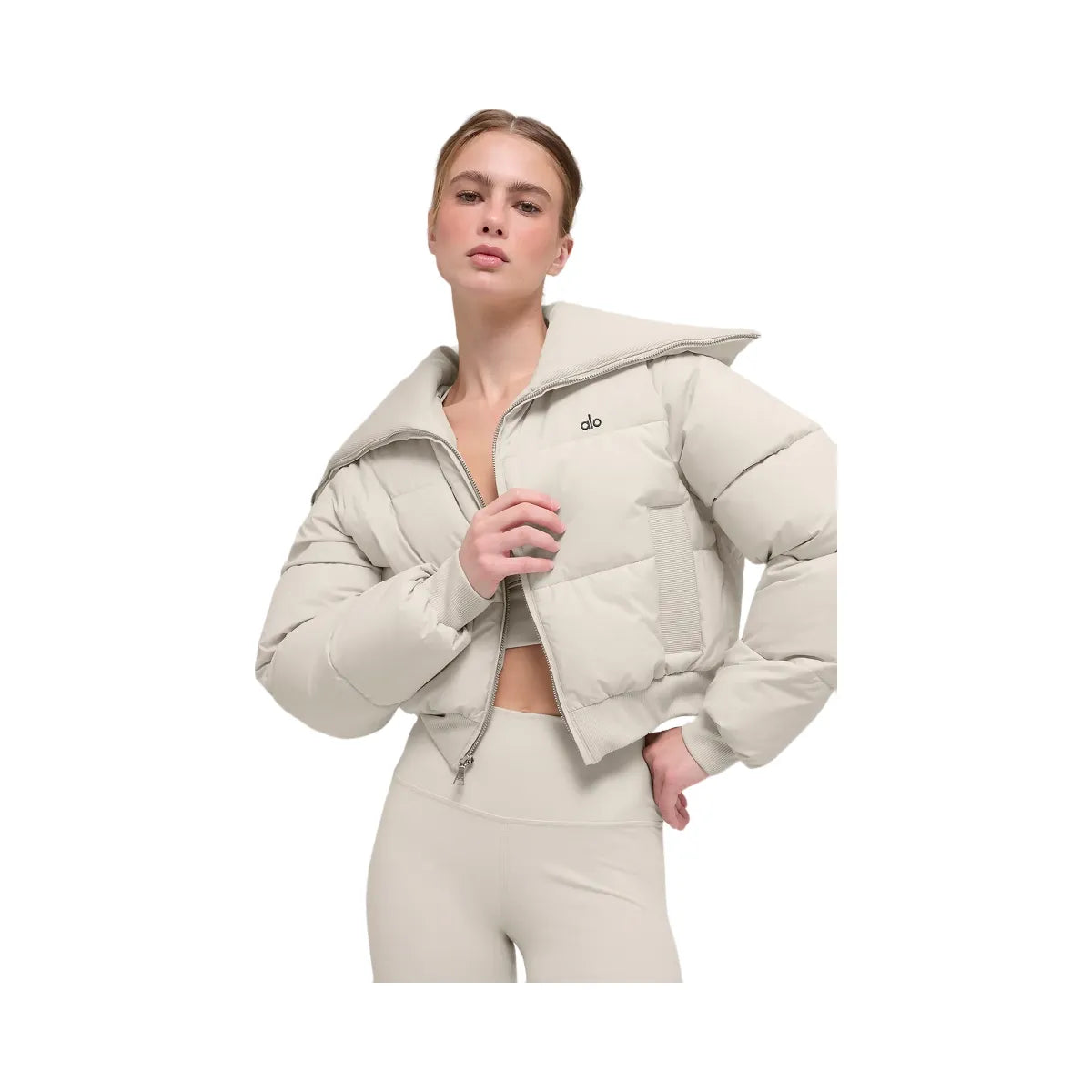 Alo Women's Captivate Puffer - Bone