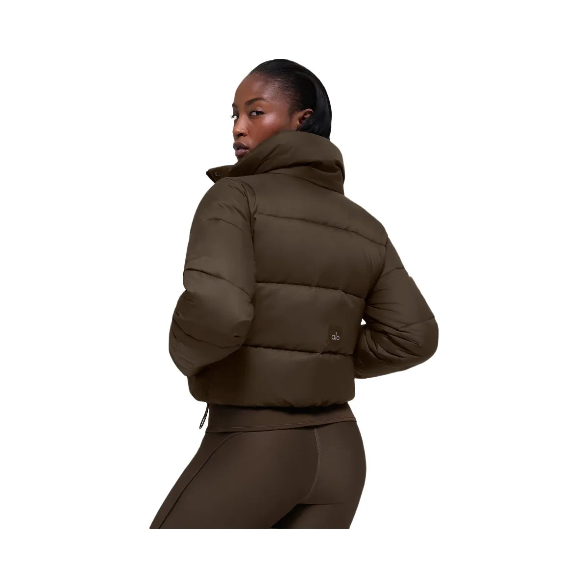 Alo Women's Gold Rush Puffer - Espresso