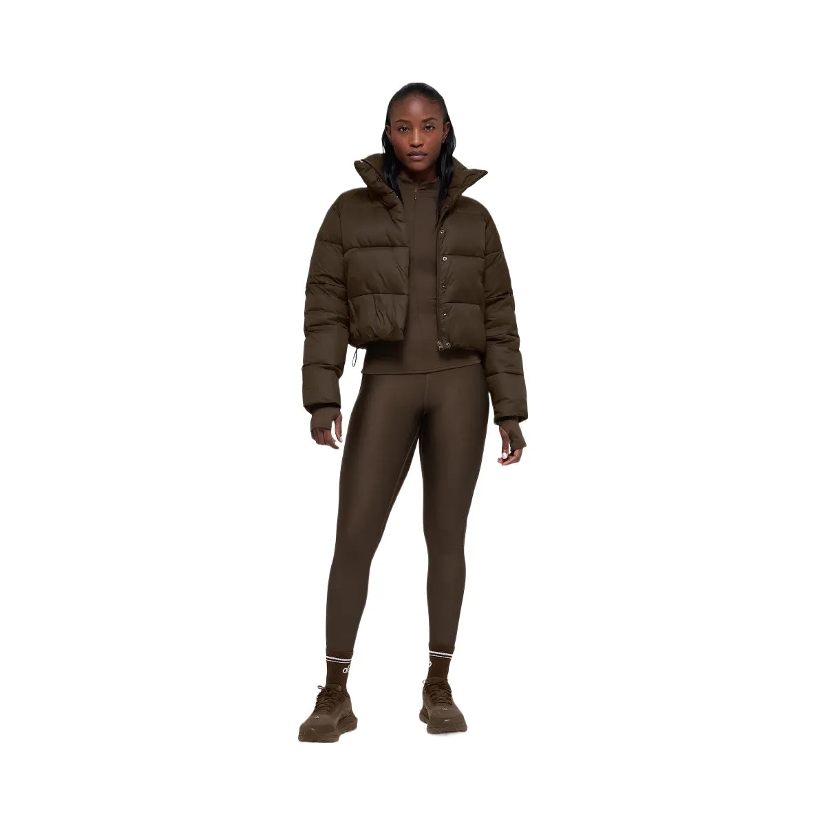 Alo Women's Gold Rush Puffer - Espresso