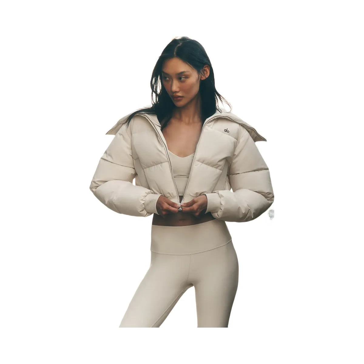 Alo Women's Captivate Puffer - Bone