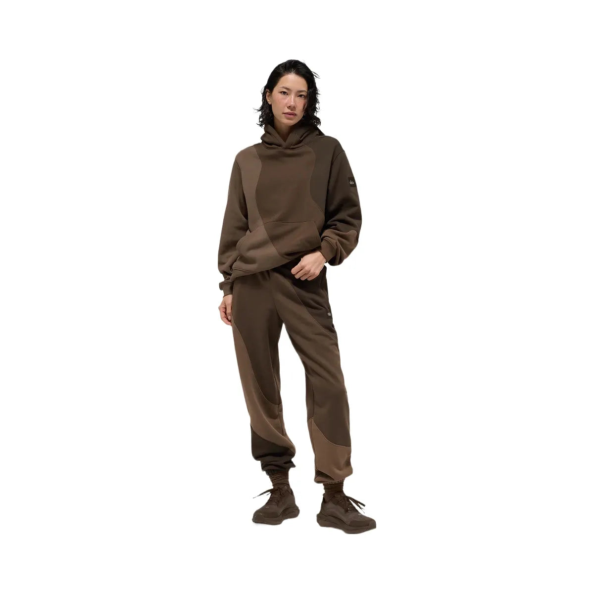Alo Women's Make Waves Hoodie - Espresso Tonal