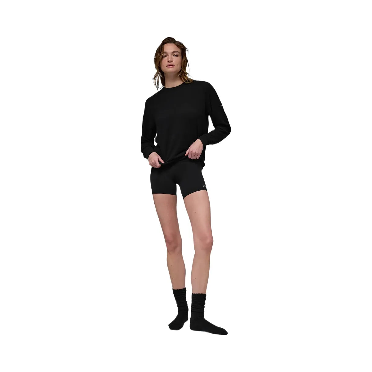 Alo Women's Soho Pullover - Black