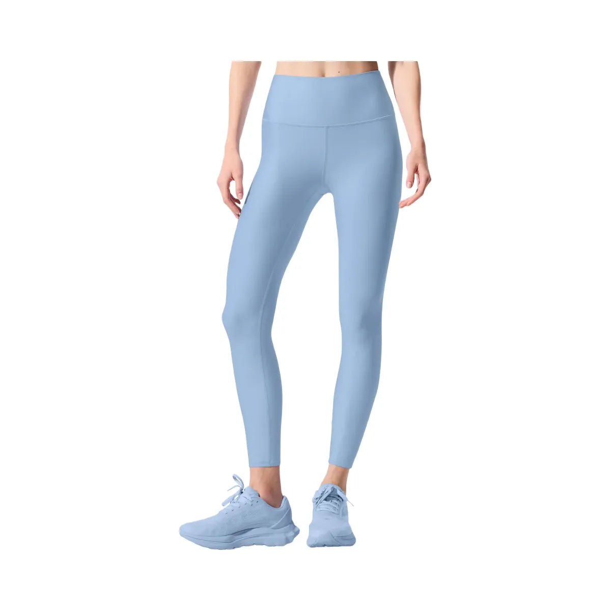 Alo Women's 7/8 High-Waist Airlift Legging - Seashell Blue