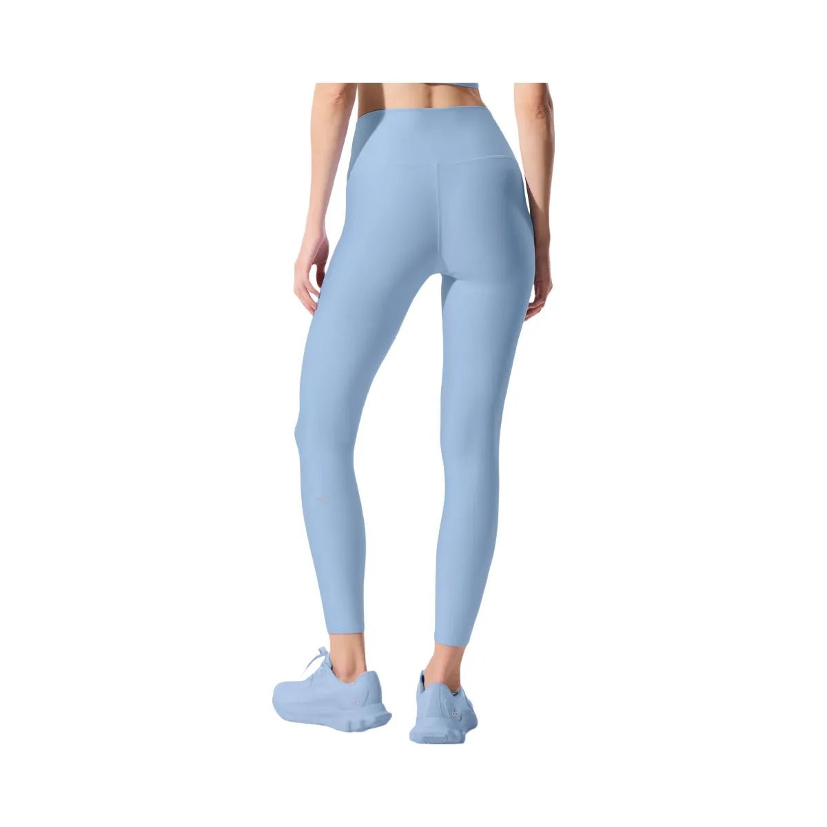 Alo Women's 7/8 High-Waist Airlift Legging - Seashell Blue