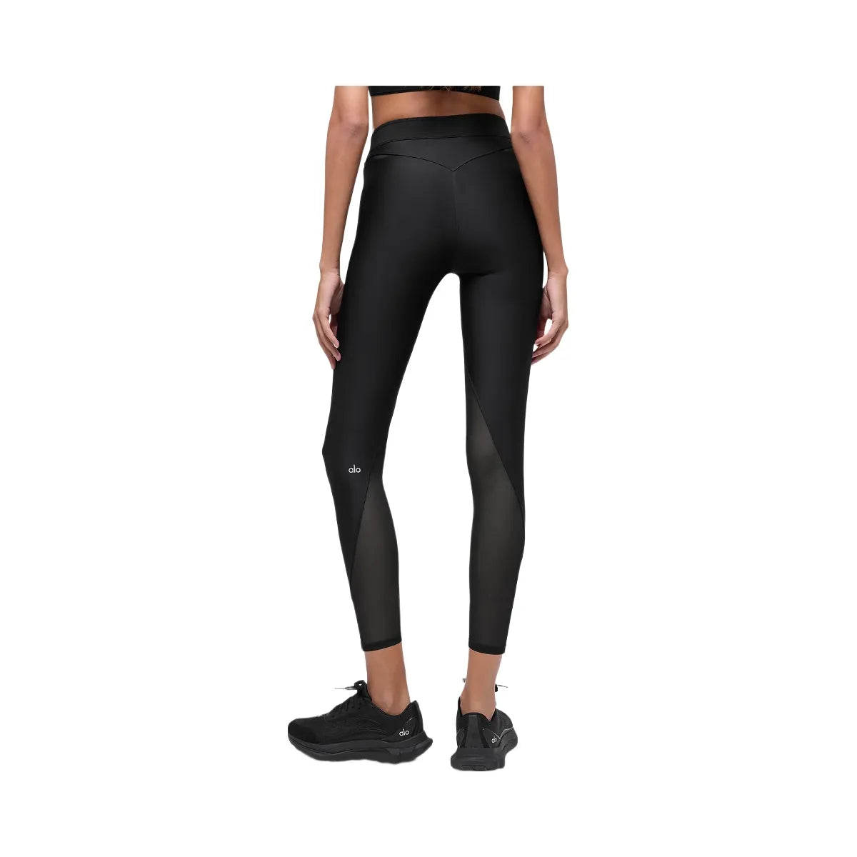 Alo Women's Airlift High-Waist 7/8 Rebel Legging - Black
