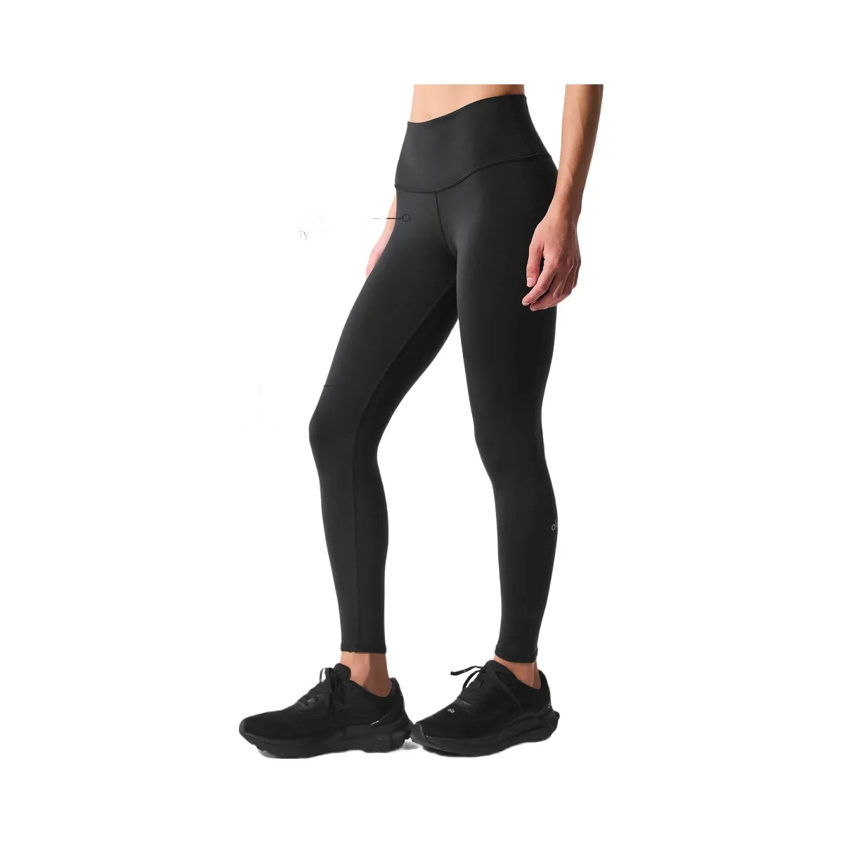 Alo Women's 7/8 High-Waist Airbrush Legging - Black