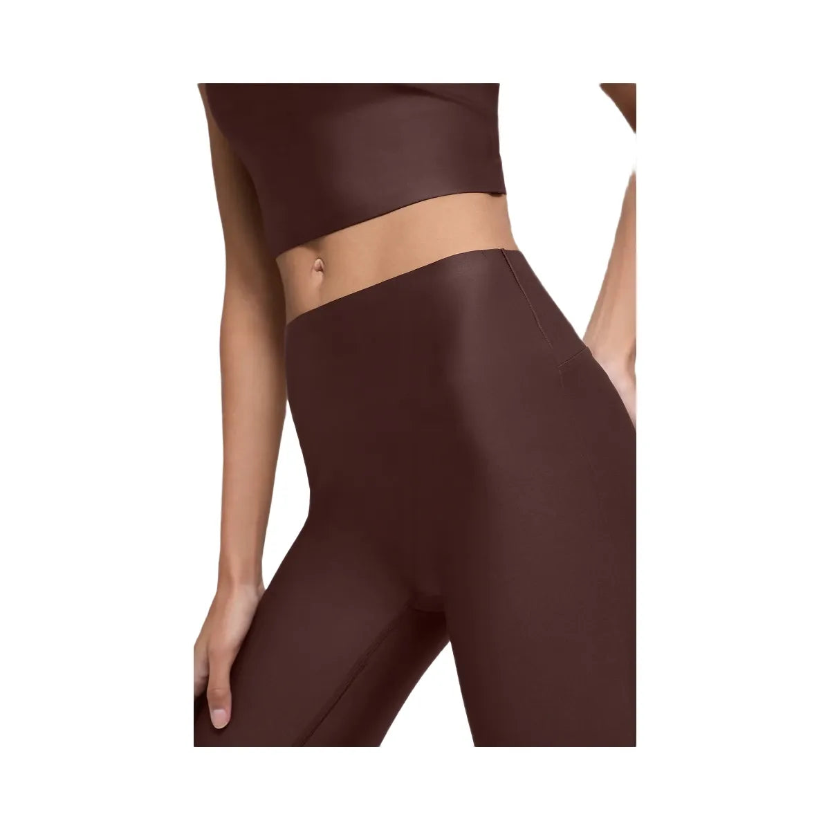 Alo Women's Airlift High-Waist Sleek Legging - Brownstone