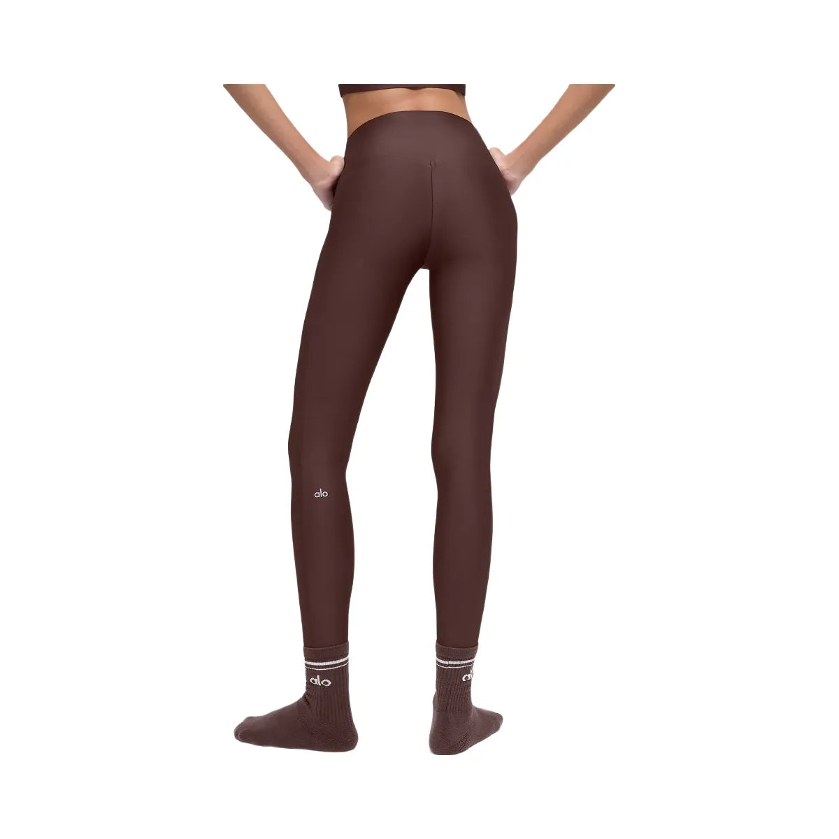 Alo Women's Airlift High-Waist Sleek Legging - Brownstone