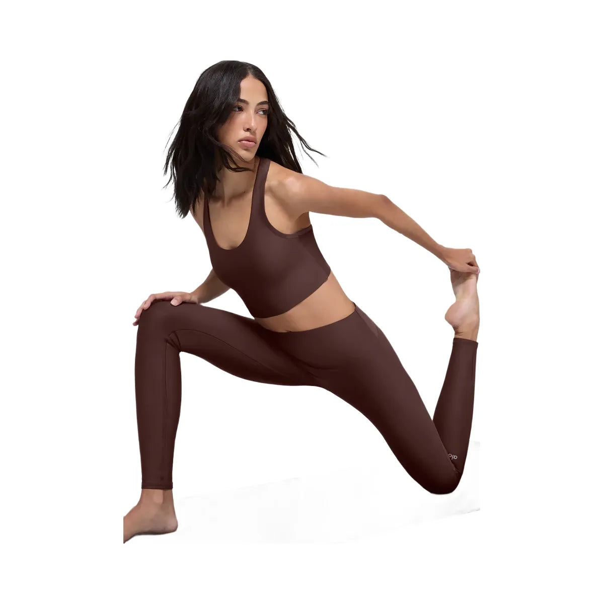 Alo Women's Airlift High-Waist Sleek Legging - Brownstone