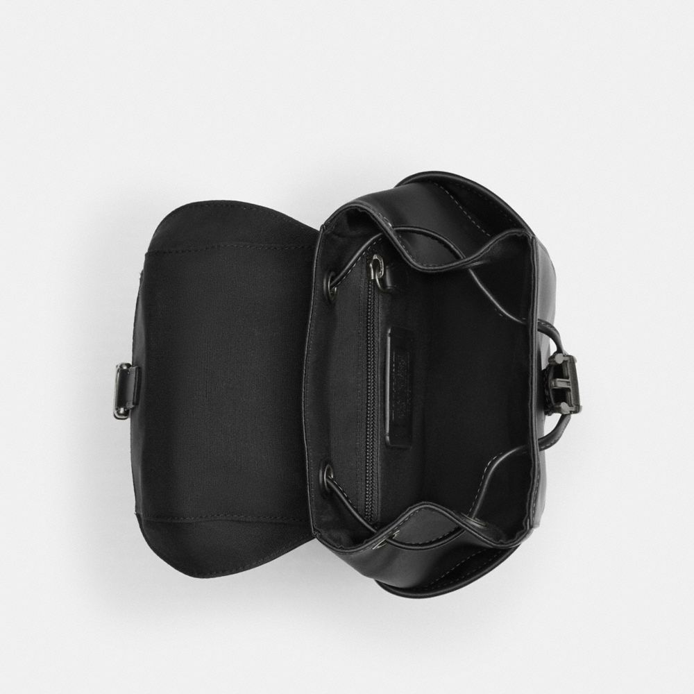 Coach Racer Pack Gunmetal Black