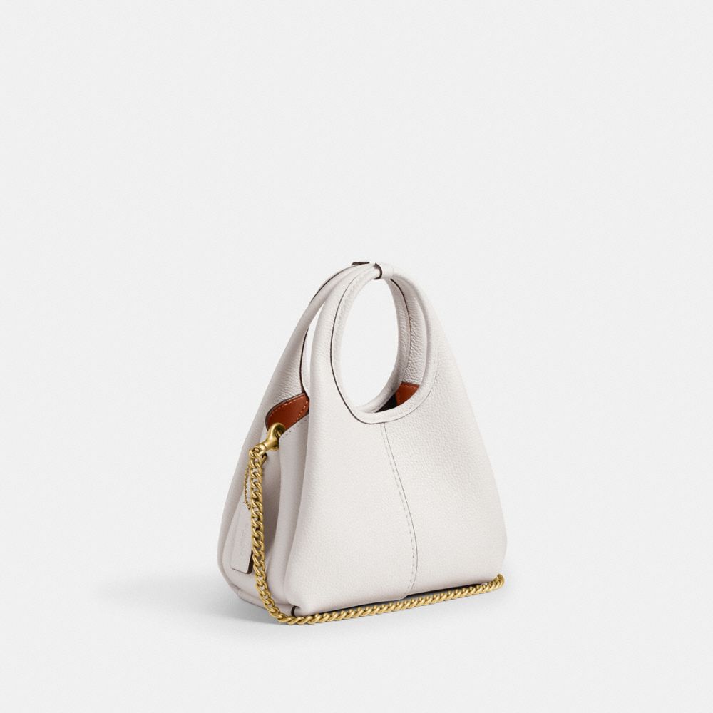 Coach Lana Shoulder Bag 19 Brass Chalk