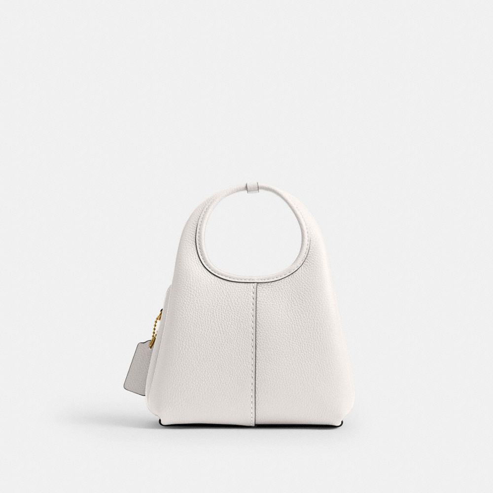 Coach Lana Shoulder Bag 19 Brass Chalk