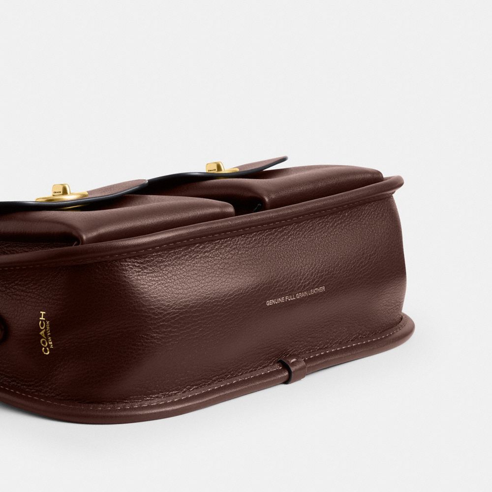 Coach Twin Turnlock Waverly Bag Brass Maple