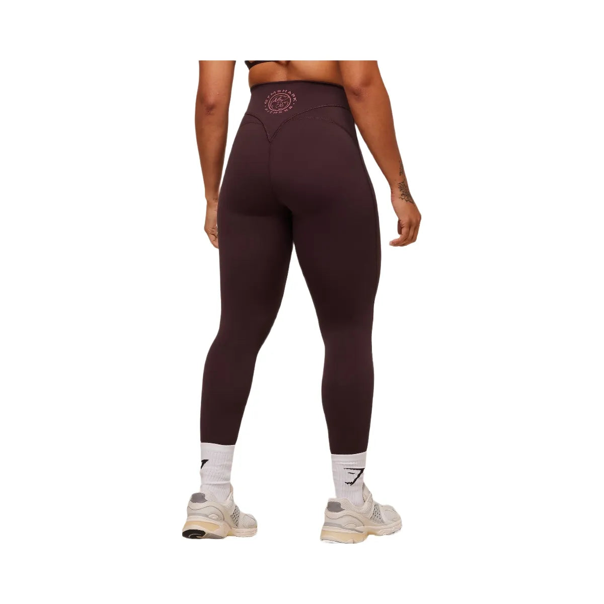 Gymshark Legacy Logo Leggings - Cherry Purple