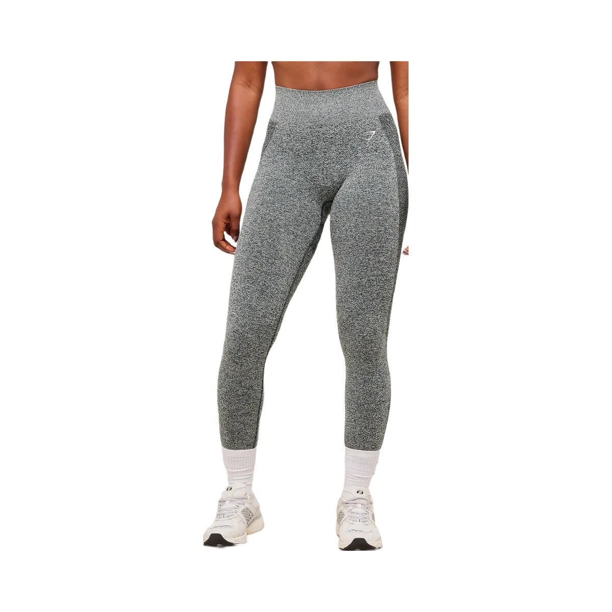 Gymshark Flex High Waisted Leggings - Deep Petrol Blue/White Marl