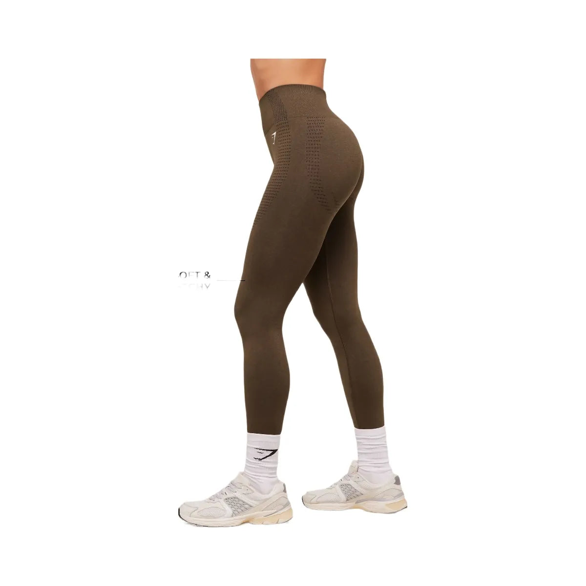 Gymshark Vital Soft Leggings - Espresso Marl