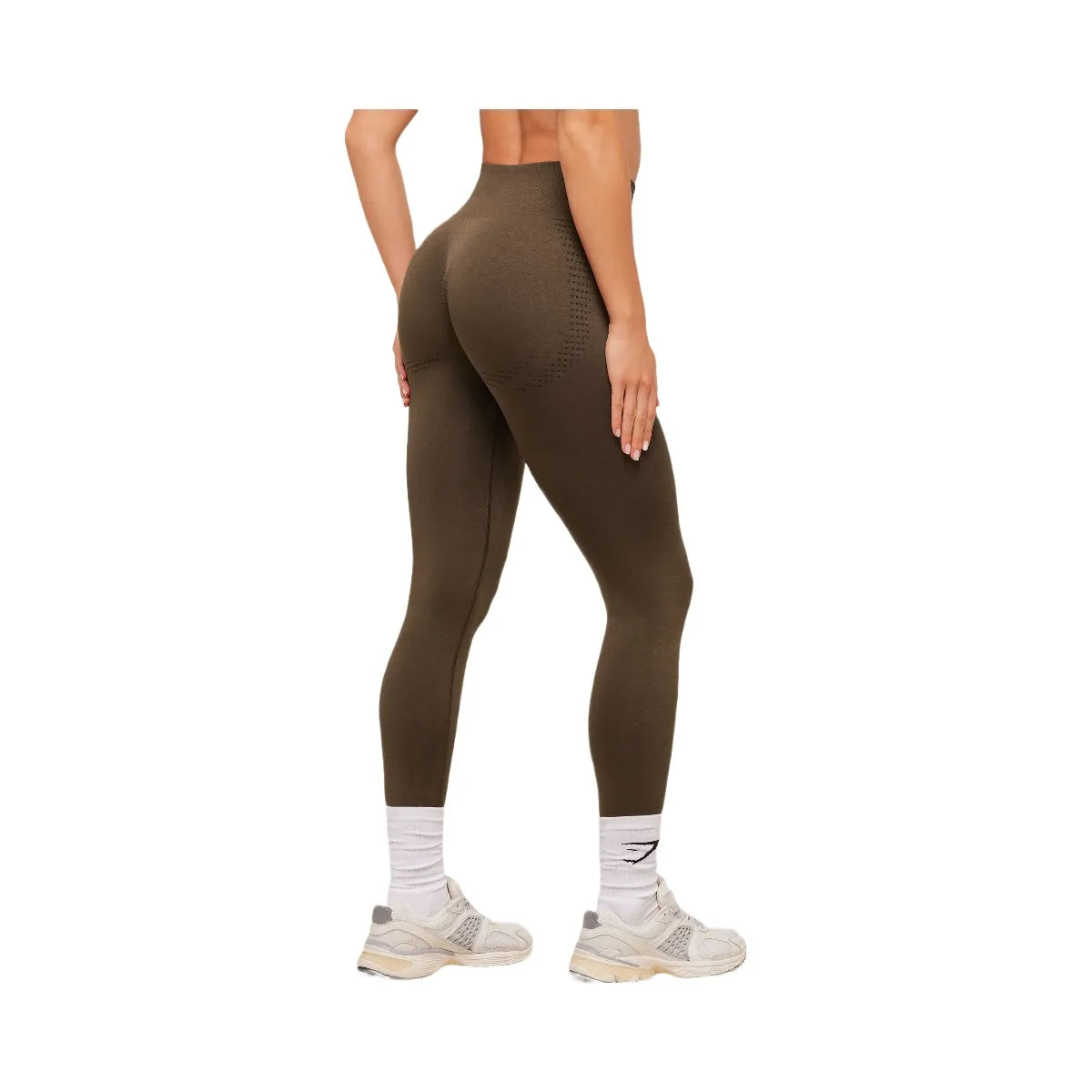 Gymshark Vital Soft Leggings - Espresso Marl
