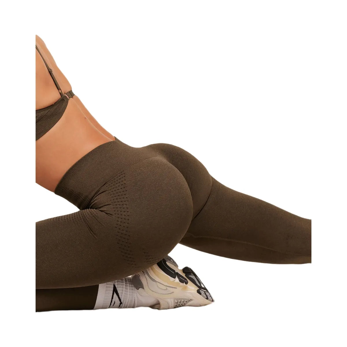 Gymshark Vital Soft Leggings - Espresso Marl