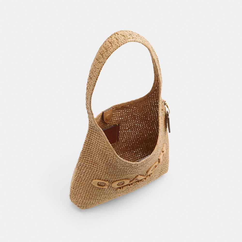 Coach Brooklyn Shoulder Bag 28 Brass Natural
