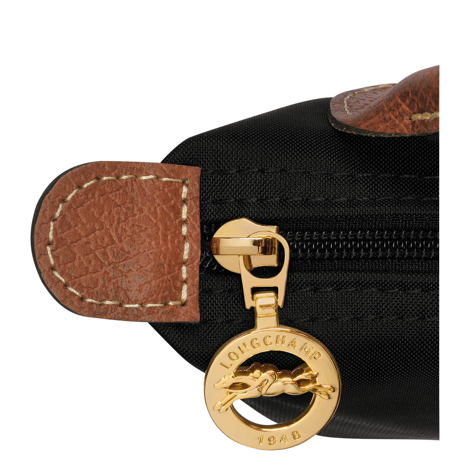 Longchamp Le Pliage Original Pouch with handle Black