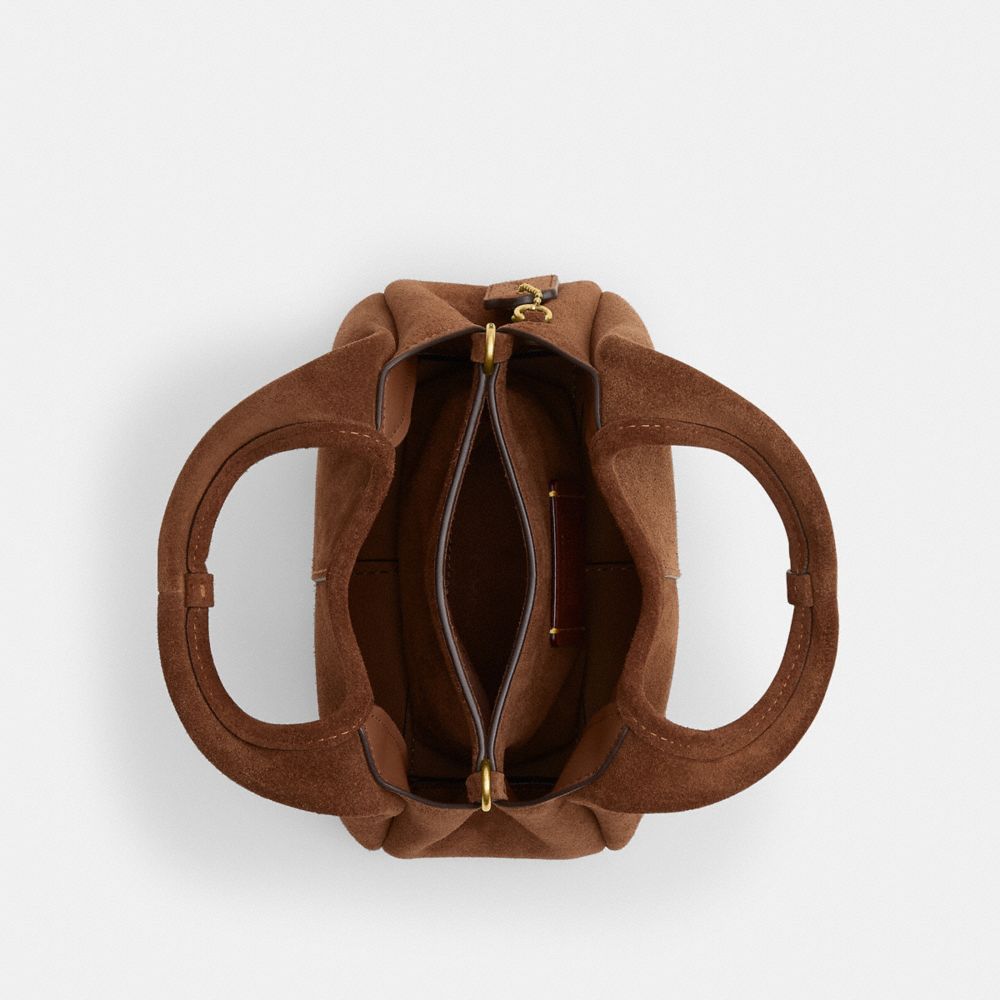 Coach Lana Shoulder Bag 19 Brass Warm Brown