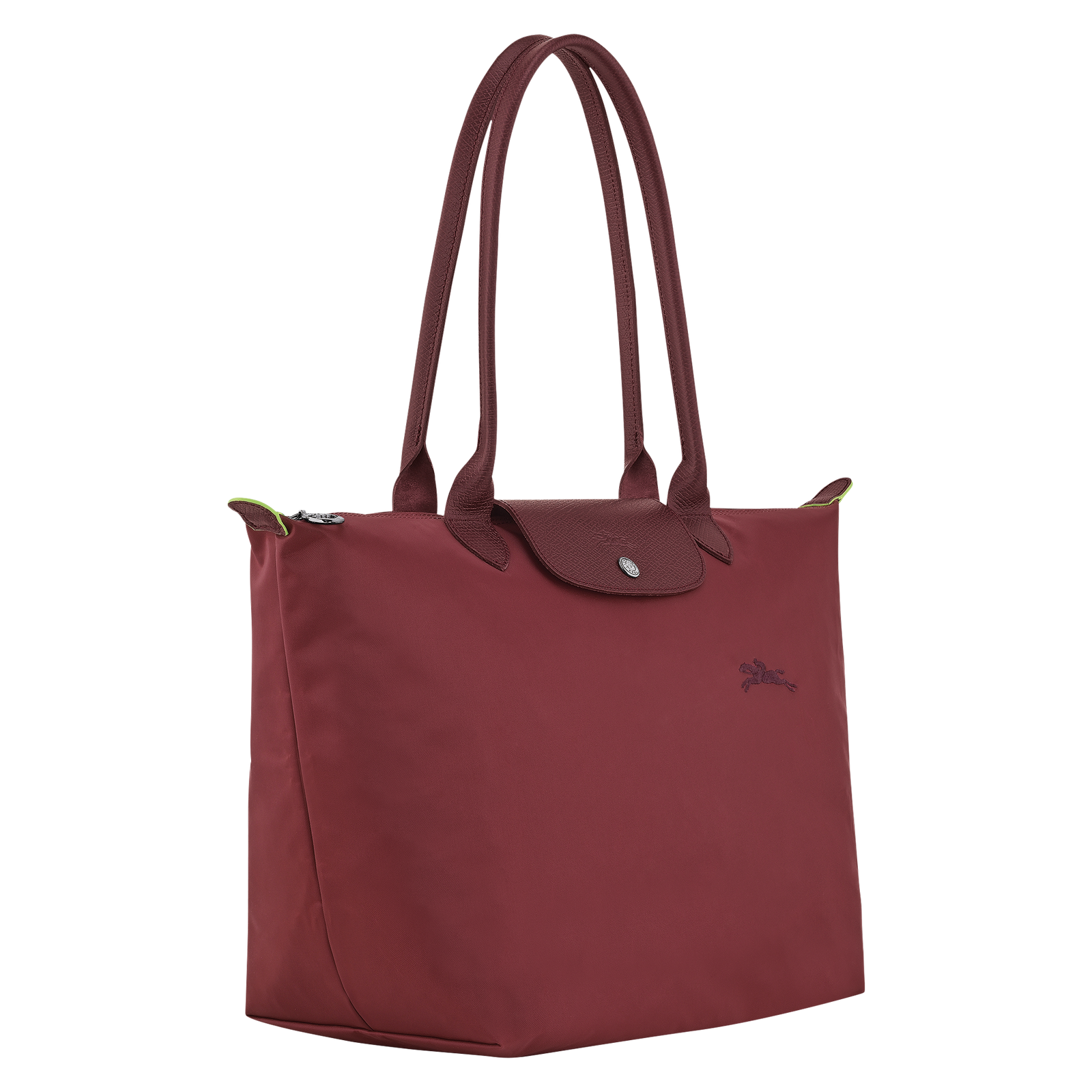 Longchamp Le Pliage Green L Tote bag Pomegranate